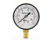 Unique Bargains 13mm 1/4BSP Water Air Compressor Pressure Gauge Meter 0-150Lb/in2 0-10kg/cm2 Type: Heat Sensors & Thermometers