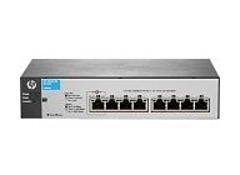 The HP J9800A 1810 8 Switch Series devices are smart managed, fixed configuration Gigabit and Fast Ethernet Layer 2 switches designed for small businesses looking for key features in an easy to administer solution