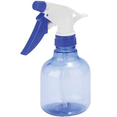 The 8-Ounce Blue Spray Bottle is perfect for general household use.