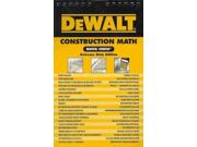 Dewalt Construction Math Quick Check SPI Binding: Paperback Publisher: Cengage Learning Publish Date: 2010/07/07 Language: ENGLISH Dimensions: 8.50 x 5.25 x 0.25 Weight: 0.32 ISBN-13: 9781111128579 Book Type: NON-FICTION