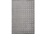 Jaipur Rugs RUG111904 Machine Made Lustrous Finish Art Silk- Chenille Gray- Rug - FB46