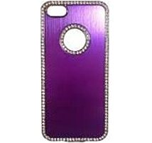 Couture 890968102522 Metallic Bling Case for Apple iPhone 5   Purple