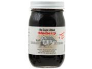 Byler's Relish House Homemade No Sugar Added Blueberry Fruit Spread 16 oz