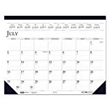 House of Doolittle 2018-2019 Monthly Desk Pad Calendar, Academic, Classic, 22 x 17 inches, July - August (HOD155-19)