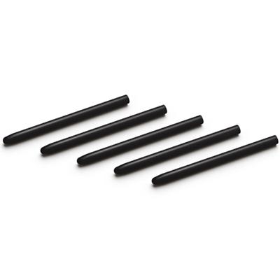 Wacom Standard Pen Nibs - Digital pen nib - black (pack of 5) - for Intuos4 Large  Medium  Small  Wireless  X-Large