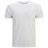 Men's ?Splion? white T-shirt from contemporary British menswear brand Luke 1977. Crafted from cotton jersey, the regular fit T-shirt has an all over green geometric print and the signature lion crest to the chest. Complete with a ribbed crew neckline and short sleeves. - A.D.  Cotton