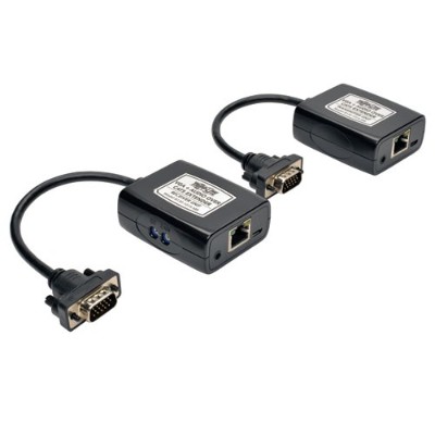 Tripp Lite's B130-101A-MR VGA with Audio over Cat5 Extender Kit is a cost effective solution for those who don't need the long range capabilities (up to 1 000-ft.) of Tripp Li