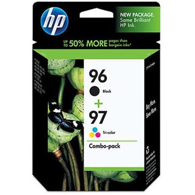 HP 96/97 Combo Pack - 2-pack - black  color (cyan  magenta  yellow) - original - ink cartridge - for Deskjet 69XX  Officejet 72XX  Photosmart 26XX  27XX  80XX  81XX  84XX  87X
