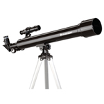 "Celestron PowerSeeker 50AZ Telescope, The Celestron 21039 is a PowerSeeker 50mm f/12 refractor telescope with starter scope designed and fully coated glass optical components and high transmission coatings for enhanced image brightness and clarity for viewing the moon, planets, meteor showers and brighter deep-sky objects