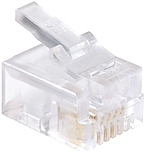PRO Series modular telephone wire RJ11 plugs will work as a replacement plug to your existing wire or will serve as a new connection