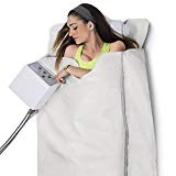 Loozys Digital Far-Infrared (FIR) Heat Sauna Blanket with 3 Zone Controller