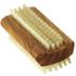 Hydrea London's Olive Wood Nail Brush sits perfectly in the hand for firm brushing and cleansing of the hands and nails. Crafted from water resistant, high quality olive wood, characterised by its rich distinctive grain, the durable, ergonomic design features dual-sided, extra-stiff boar bristles to remove hard, rough skin and impurities. With six rows of bristles on one side, and four rows on the other, hands and nails are left soft, smooth and healthy.  FSC&reg; (Forest Stewardship Council) certified.