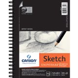 Canson Universal Sketch Paper Pad 5.5 x 8.5 ": 100 Sheets