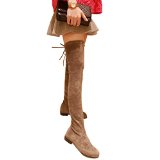 Kaitlyn Pan Lowland GREY Over the Knee Boots