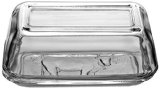 Arc International Luminarc Cow Butter Dish, 6-1/2-Inch by 2-3/4-Inch