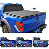 Tyger Auto T1 Roll Up Truck Bed Tonneau Cover TG-BC1F9028 works with 1999-2016 Ford F-250 F-350 F-450 Super Duty | Styleside 8' Bed
