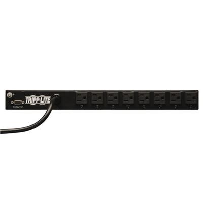 Tripp Lite PDU Switched 120V 15A 5-15R 16 Outlet 1U RM - Horizontal rackmount - power distribution unit (rack-mountable) - 15 A - AC 120 V - 1.4 kW - Ethernet 10/100 - input: