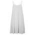 VILA women's 'Liz' strap dress with an oversized, loose construction. Crafted from a subtly sheer fabric with a cotton full inner lining, the dress features a round neckline and dual thin straps to enhance the design. Delicate pleat detail and a fluted hem complete the look. E.N.  Outer: 100% Viscose. Lining: 100% Cotton.