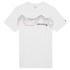 Le Coq Sportif Étape du Tour 2015 participant?s white T-shirt with a graphic mountainous design in homage to the peaks over which the famous race unfolds. This special edition cycling tee features Le Coq Sportif branding, a comfortable crew neckline and the Étape du Tour 2015 official logo. - L.R.  Key Features:    Le Coq Sportif Étape du Tour 2015 T-Shirt in white  Étape du Tour 2015 mountainous graphic design  Le Coq Sportif branding to the arm