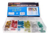Cal-Hawk CAPCFM Assorted Car Truck Mini Fuse 5,7.5,10,15,20,25,30 Amp