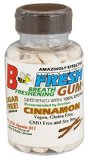B-Fresh Cinnamon Flavor Gum, 100 Sugar Free Pieces 4.69 oz
