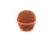 Seismic Audio - SA-M30Grille-Orange - Replacement Orange Steel Mesh Microphone Grill Head - Compatible with SA-M30, Shure SM58, Shure SV100 and Similar Weight: 0.09