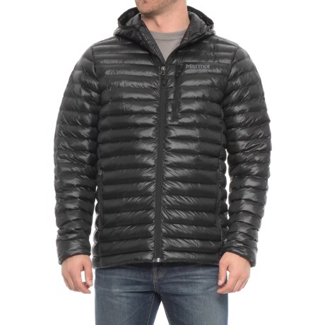 CLOSEOUTS . You love down insulation except when it gets wet. Enter Marmotand#39;s Avant hoodie -- a lightweight, packable shell stuffed with Thinsulateand#174; featherless insulation that offers the same warmth as 700 fill power down but doesnand#39;t mind getting wet. Available Colors: CLEAR BLUE, GOLDEN PALM, BLACK, BRICK, DARK CERULEAN, SLATE GREY. Sizes: L, M, S, XL, 2XL.