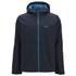Men?s ?Chilly Morning? waterproof jacket with a lightweight yet technically robust construction from Jack Wolfskin. Crafted from a waterproof, windproof and breathable Texapore 2L fabric, the winter hiking coat features a full front zip fastening with a zip garage for added comfort, a waterproof hood with adjustable elastic toggles and long sleeves with Velcro adjusters. A warm Microguard synthetic multi-denier insulating fabric lines the interior for outstanding heat retention and there is also an internal zip pocket for securely storing valuables on the go. The ?Chilly Morning? waterproof jacket is complete with two side pockets and the signature Jack Wolfskin logo embroidered to the chest. ? L.R.  Shell: 100% Polyester. Lining: 100% Polyamide. Filling: 100% Polyester.