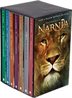 The bestselling Chronicles of Narnia Mass Market Box Set now has movie still images from The Lion, the Witch and the Wardrobe live-action film on the box! The LWW movie tie-in rack edition with a movie still cover and eight-page movie still insert can be found inside.