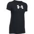 Loose  UA Charged Cotton tri-blend has a soft, athletic feel for superior comfort & performance  Signature Moisture Transport System wicks sweat so it dries faster than ordinary cotton  Lightweight stretch construction improves mobility for full range of motion  Anti-odor technology keeps your gear fresher, longer  Classic ribbed crew neck  UA big logo front graphic