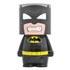 Install your very own bat signal in the comfort of your home with the Batman Look-Alite table lamp. Featuring a design modelled on the iconic silhouette of Batman, this black and yellow LED lamp is perfect for any fan of Gotham City's 'Dark Knight'.  The LED mood light emits a soft white light from its head that is perfect for adding a relaxing glow to any room. Powered either by batteries or Micro USB, the LED Batman lamp stands proudly to give a reassuring ambience to any room in the home. - L.R.  Features:    Batman DC Comics Look-ALite LED table lamp  Officially licenced Batman DC Comics merchandise  Shaped like iconic silhouette of Batman  Adds a soft, ambient glow to any room  Powered by three x AAA batteries (not included)    Features:    Dimensions: H: 25 x W: 13 x D: 10.5cm