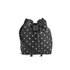 Women's studded duffle bag from BeckSöndergaard. Formed from genuine leather and punctuated with silver toned studs, the slouchy 'Meadow' bag features a drawstring top with silver toned grommets and a spacious interior with zipped pocket within. Complete with an adjustable shoulder strap. - K.N.  Leather  Dimensions: H:30 x W:32 x D:12cm