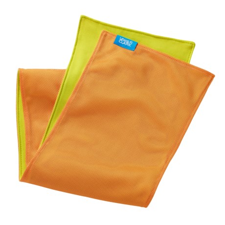CLOSEOUTS .   An excellent choice for camping, sports, fitness and outdoor activities, the Lewis N Clark Ice Mateand#174; Cool Towel will keep you cool when you need it most. Available Colors: ORANGE, BLUE.