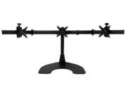 Ergotech Triple Monitor Desk Stand With Telescoping Wings