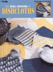 LEISURE ARTS-With 3 choices of edgings for 99 different dishcloths you have potentially hundreds of variations to crochet right at your fingertips! This book features designs for 100% cotton worsted yarn that work up quickly and make great travel projects. Softcover: 56 pages. Dimensions: Height: 11.72 Width: 8.72 Depth: 0.18