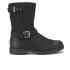 Weather proof and durable, the 'Grandle' leather UGG boots are the epitome of urban chic. Crafted from waterproof leather, the boots features a functional strap to the calf for a customisable fit, and a decorative strap to the vamp that imparts a biker-esque quality. Fitted with insulating Vildona® insoles and luxurious sheepskin lining, the boots are unrivalled in warmth and comfort and feature a thick, durable sole. Finished with side zip fastening and flashes of antique metal hardware, including their signature 'U' buckle. - K.N.  Upper: Leather. Lining: SheepskinShaft Height: 7.5