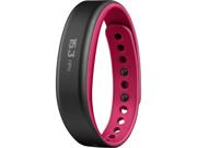 Garmin  vivosmart Smart Band Wrist with touchscreen and bluetooth - Berry 010-01317-03 Type: Fitness Band Color: Berry Size: Small Features: Ultra-thin GPS smartwatch with a sunlight-readable, high-resolution color touchscreen\x0ABuilt-in sports apps, including GPS-enabled running, biking and golfing plus swimming and activity tracking\xC2\xB9, let you view your stats even when away from your phone\x0APairs with your smartphone to gently vibrate and display alerts for incoming calls, texts, emails and calendar items plus notifications from social media and other mobile apps\x0ACustomize with free watch face designs, widgets and apps from our Connect IQ store\x0ABattery charge lasts through all your activities with up to 3 weeks6 in watch/activity tracking mode or up to 10 hours using GPS Battery Life: Up to 3 weeks (10 hours in GPS mode) Dimensions: 1.72" x 1.52" x 0.32" Weight: Without bands: 18.0 g (0.63 oz); ...