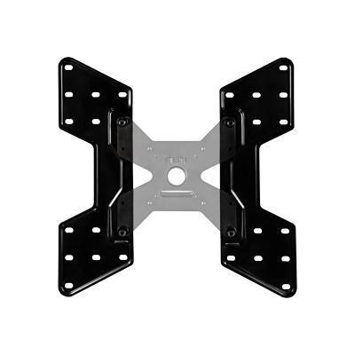Atdec AC-AP-4040 - Mounting component ( fasteners  2 adapter plates ) for LCD / plasma panel - black - for Telehook TH-1032-VFM  TH-1040-CTL  TH-1040-CTS  TH-1040-VFM  TH-2040