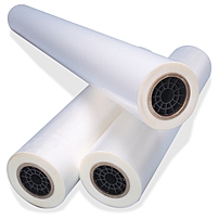 Standard roll NAP I laminating film for use with hot roll and heat shoe laminators