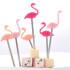Why use a wooden cocktail stick for your cheese and pineapple or sausages on sticks when you can use a Flamingo Party Pick? No summer party is complete without the presence of the on trend flamingo accessory. This set of party picks is a subtle nod to the popular craze: a set of 6 flamingos on a metal skewer, in bright shades of pink and orange, ideal for accessorising your party food.  Features:    Flamingo Party Picks  Set of 6 flamingos on a metal skewer  Bright shades of pink and orange  Ideal for accessorising your party food