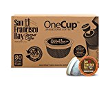 San Francisco Bay OneCup, Breakfast Blend, 80 Count- Single Serve Coffee, Compatible with Keurig K-cup Brewers