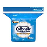 Cottonelle Flushable Wet Wipes, 168 Wipes per Pack, Pack of 8