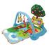 This beautiful playmat features a colourful rainbow arch with 3 attachment links for a hanging  a mirror for self discovery, a dangling butterfly with crinkled wings for sensory development and a caterpillar teether for soothing baby?s gums. Beneath features a soft padded mat covered with the popular Little Friendlies characters to make play time comfy. Includes  a detachable piano activity centre where baby can press the piano keys laying down or sitting and learn animals, shapes, sounds and colours in the 3 modes of play. The giant tree attracts baby with magical light-up apples. Features 20 melodies and 6 sing-along songs. Suitable for Birth   Beautiful padded playmat for comfy playtime. Includes dangling characters and a fun activity panel for learning fun Light-up giant tree for visual stimulation.  3 fun modes of play: Music Mode, Animal Mode, Colour & Shape Mode Includes 6 happy sing-along songs and 20 fun melodies