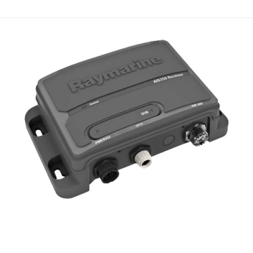 Raymarine AIS350 AIS Receiver Keep Track of Who's Around You The Raymarine AIS350 Receiver module is a "listen only" AIS receiver that easily integrates with any Raymarine multifunction display, allowing AIS targets to be graphically overlaid in both the chartplotter and radar modes. Operating in the VHF maritime band, the AIS system enables the wireless exchange of navigation status between vessels and shore-side traffic monitoring centers. Commercial ships, ocean going vessels and other boats