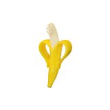 Baby Banana Infant Training Toothbrush and Teether, Yellow