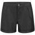 VILA chino shorts in a smooth, leather look PU fabric. The 'Noise' shorts feature a folded hem and button and zip fly fasten. Two slanted side pockets and two welt rear pockets also feature. - MB  100% PU  Size UK S measures: Length 30cm