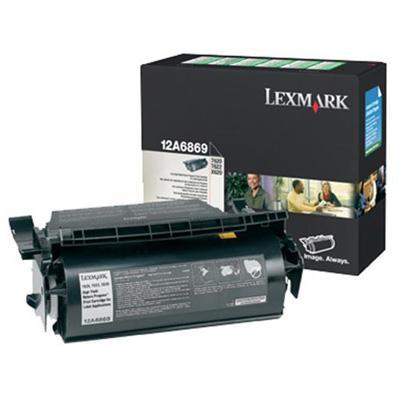 Lexmark - High Yield - black - original - toner cartridge for label applications LRP - for T620  622  X620