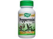 Peppermint Leaves - Nature's Way - 100 - Capsule Type: Supplements, Vitamins & Minerals For Treatment Of: Energy & Stimulation Function: Performance Size: 100 Tab Gender: Unisex Active Ingredients: Serving Size: 2 Capsules Servings Per Container: 50  Amount Per Serving / % DV  Total Carbohydrate 1g / Age: Adult Form: Capsules