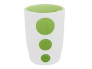Home Office Plastic Concentric Circles Design Milk Water Cup Bottle Green 330ml Type: Tea Cups
