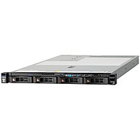 P Designed in a compact, versatile 1U two socket rack server, the IBM reg  System x3550 M5 rack server fuels almost any workload from infrastructure to high performance computing  HPC  to cloud or big data with leadership security, efficiency, and reliability